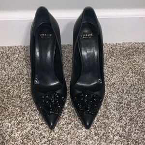 Versace Pumps with Medusa head